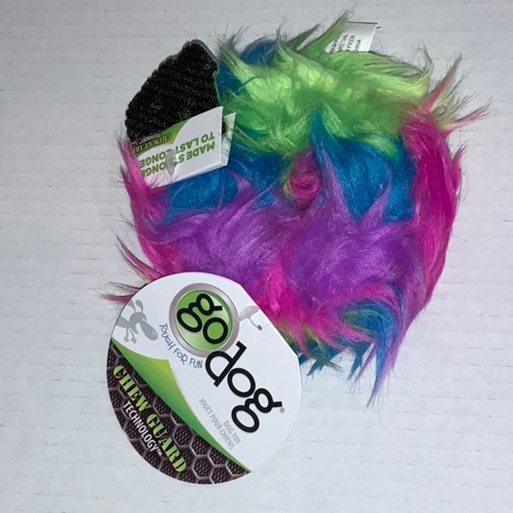 GoDog Tough for Fun Dog Toy witch Chew Guard Technology Squeaky Dog Toy